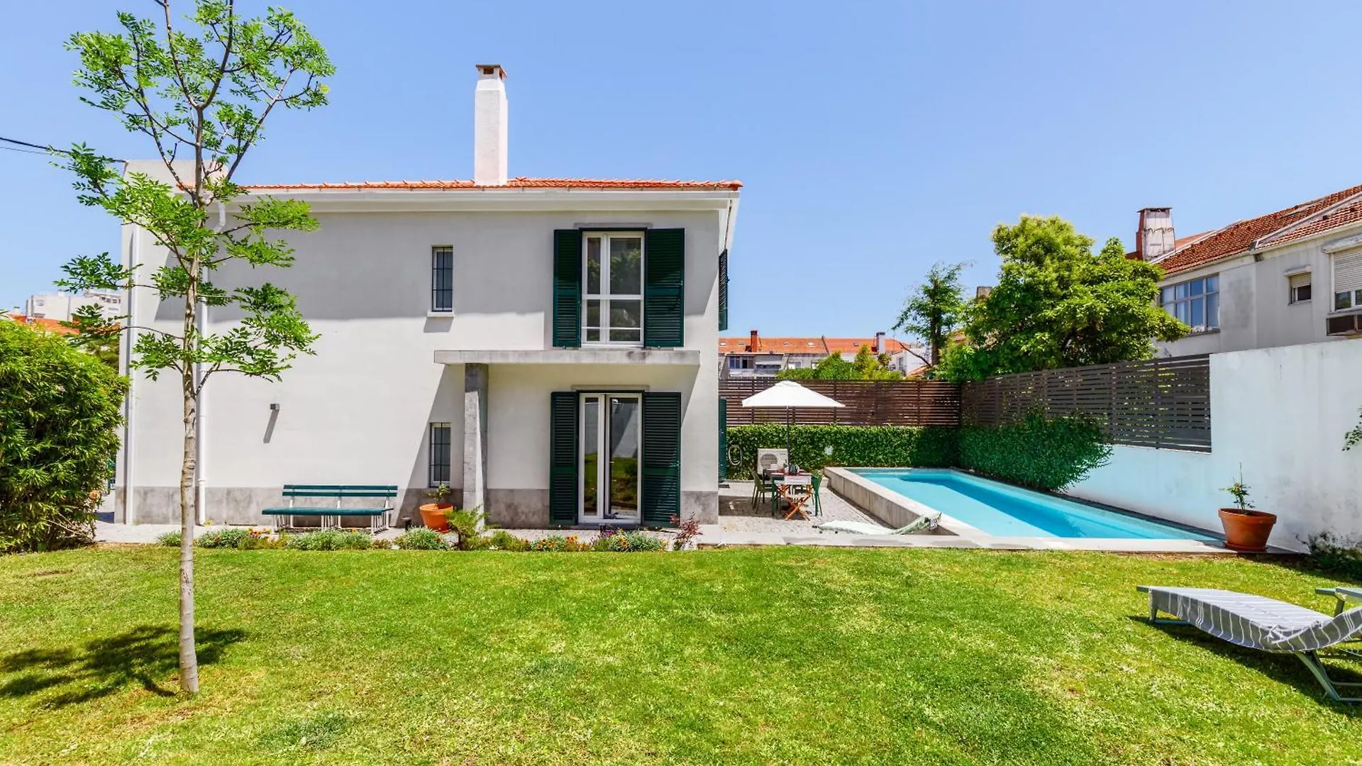 Villa Haus Abel - Pool, Parking And Garden In The Heart Of Lissabon Portugal